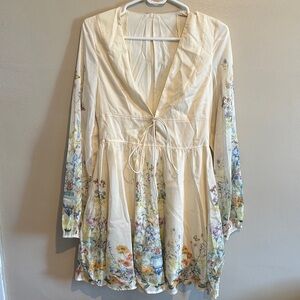 Floral Long Sleeve Dress